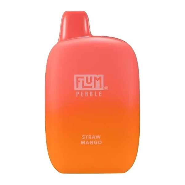 A Straw_Mango_flum pebble 6000 by Vape4Less.