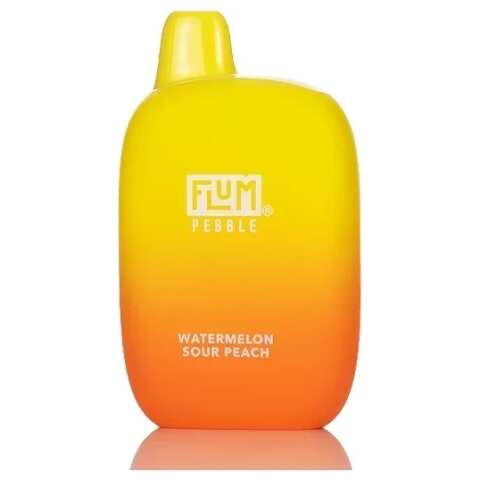 A WATERMELON SOUR PEACH PEBBLE by Vape4Less.