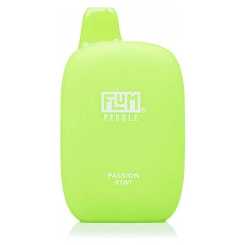 A passion kiwi flum pebble 6000 by Vape4Less.