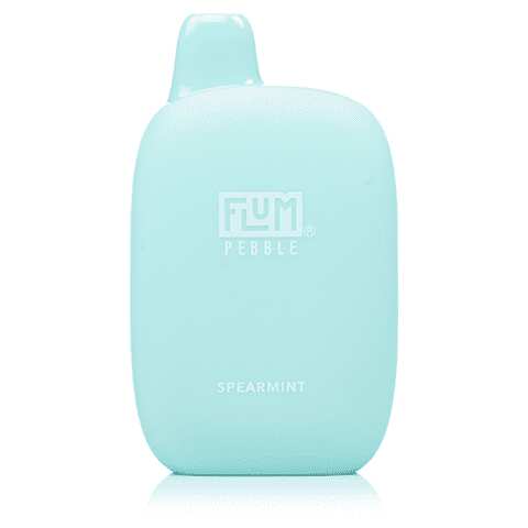 A spearmint-flum_pebble_6000_disposable by Vape4Less.