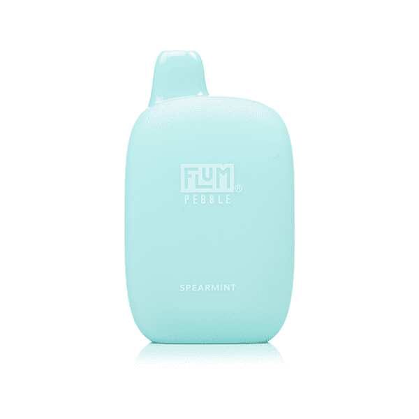 A spearmint-flum_pebble_6000_disposable by Vape4Less.