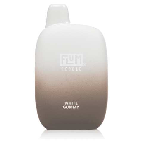 A whitegummy-flum_pebble_6000_disposable by Vape4Less.