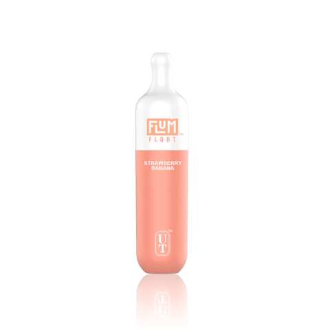 A Strawberry Banana Flum Float 5% strawberry banana % flavor e-liquid by Vape4Less.