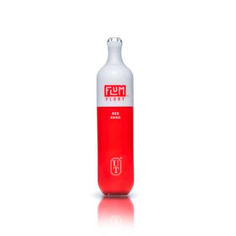 A Red Bang Flum Float 5% red bang % flavor e-liquid by Vape4Less.
