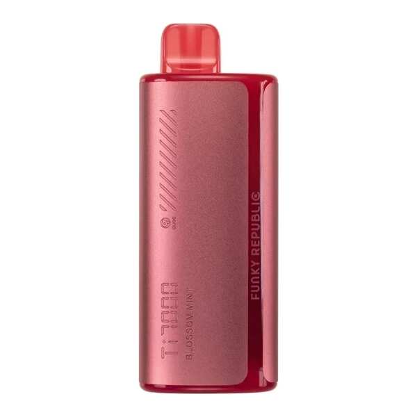 A Blossom Mint Funky Republic Ti7000 e-liquid vape by Vape4Less.