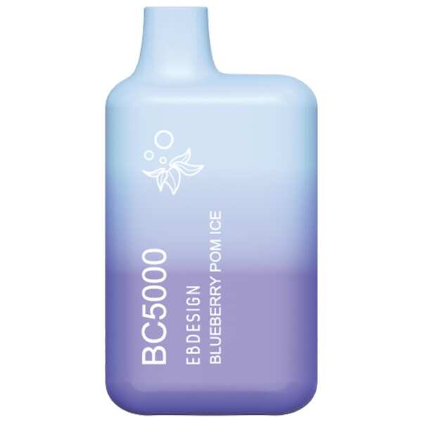 A Blueberry Pom Ice EB BC5000 blueberry pom ice flavor e-liquid by Vape4Less.