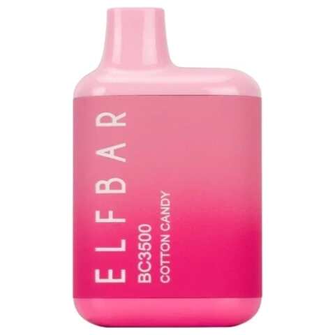A Cotton Candy EB BC5000 cotton candy flavor e-liquid by Vape4Less.