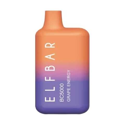 A Grape Energy EB BC5000 grape energy flavor e-liquid by Vape4Less.
