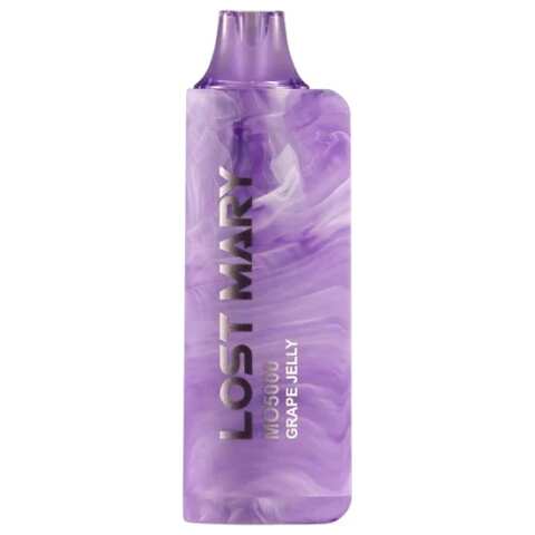 A 5ml Grape Jelly Lost Mary MO5000 e-liquid vape by Vape4Less.