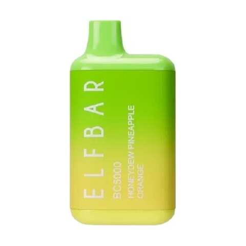 A Honeydew Pineapple Orange EB BC5000 honeydew pineapple orange flavor e-liquid by Vape4Less.