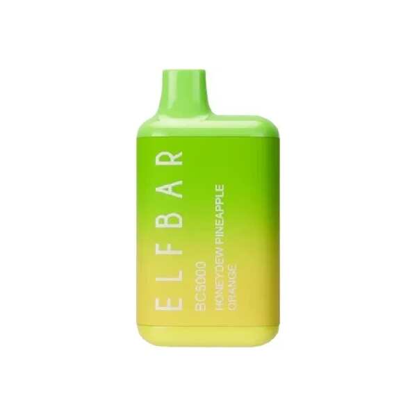 A Honeydew Pineapple Orange EB BC5000 honeydew pineapple orange flavor e-liquid by Vape4Less.