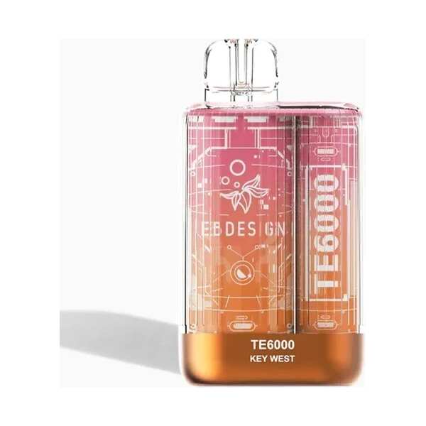 A 3ml Key West EBdesign TE 6000 by Vape4Less.
