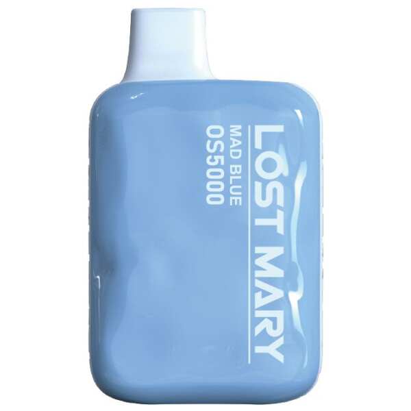 A Mad Blue Lost Mary OS5000 e-liquid vape by Vape4Less.