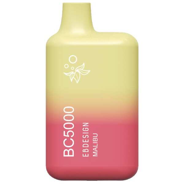 A Malibu EB BC5000 malibu flavor e-liquid by Vape4Less.