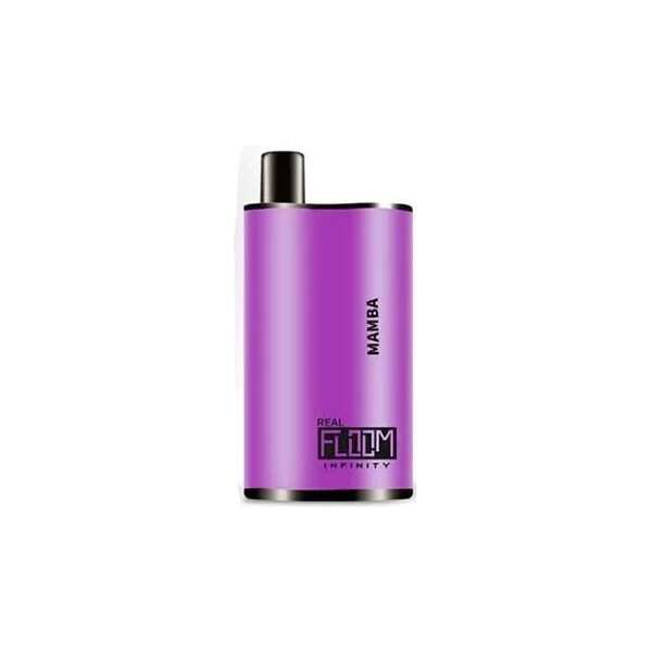 A 12ml Mamba Real Floom Infinity 4000 Puffs mamba puffs flavor e-liquid by Vape4Less.