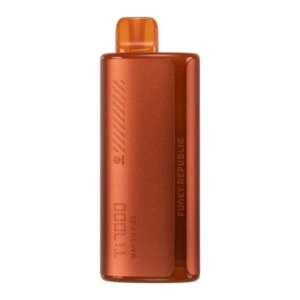 A Mango Kiss Funky Republic Ti7000 e-liquid vape by Vape4Less.