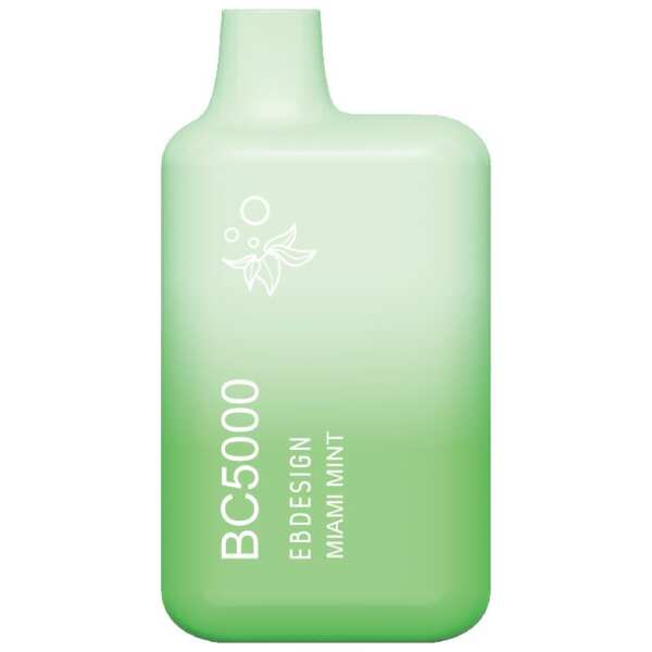 A Miami Mint EB BC5000 miami mint flavor e-liquid by Vape4Less.
