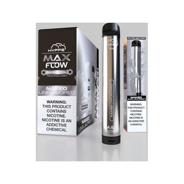 A Naked Hyppe Max Flow naked flavor e-liquid by Vape4Less.