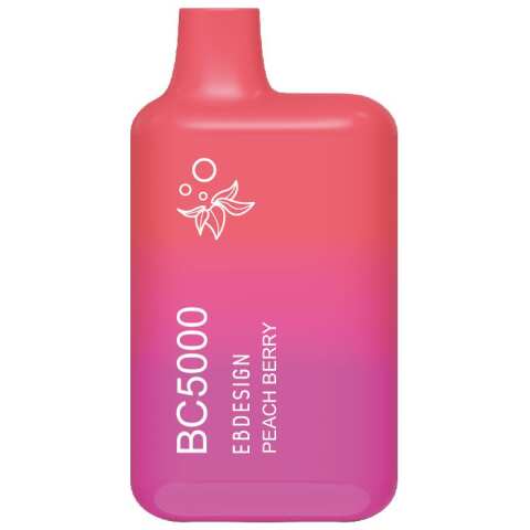 A Peach Berry EB BC5000 peach berry flavor e-liquid by Vape4Less.