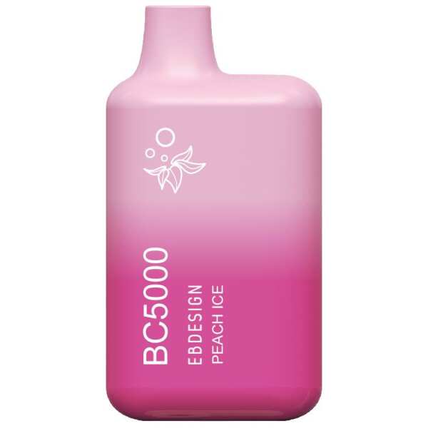 A Peach Ice EB BC5000 peach ice flavor e-liquid by Vape4Less.
