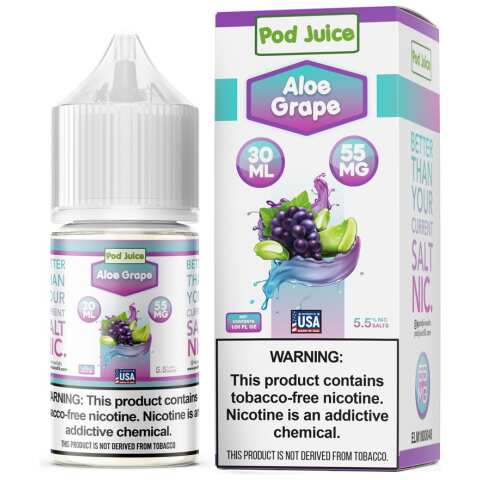 A 30ml bottle of Pod-Juice-DUO-Mockup-AG-30ml by Vape4Less.