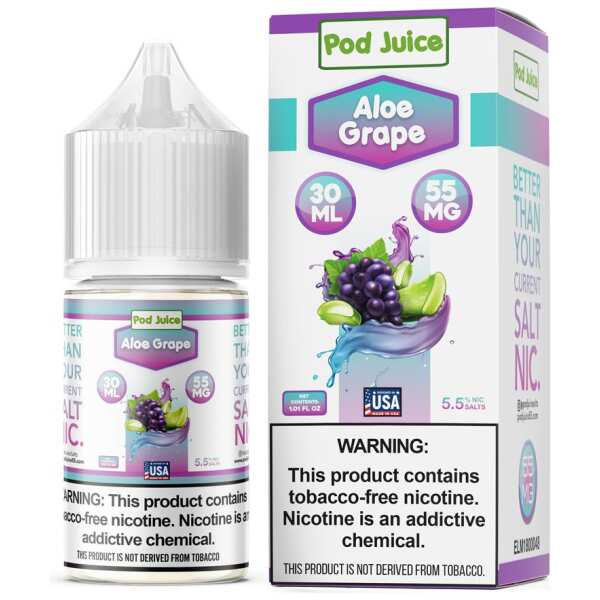 A 30ml bottle of Pod-Juice-DUO-Mockup-AG-30ml by Vape4Less.