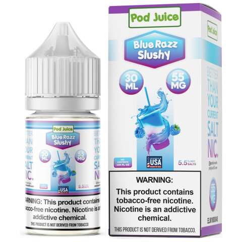 A 30ml bottle of Pod-Juice-DUO-Mockup-BRS-30ml by Vape4Less.