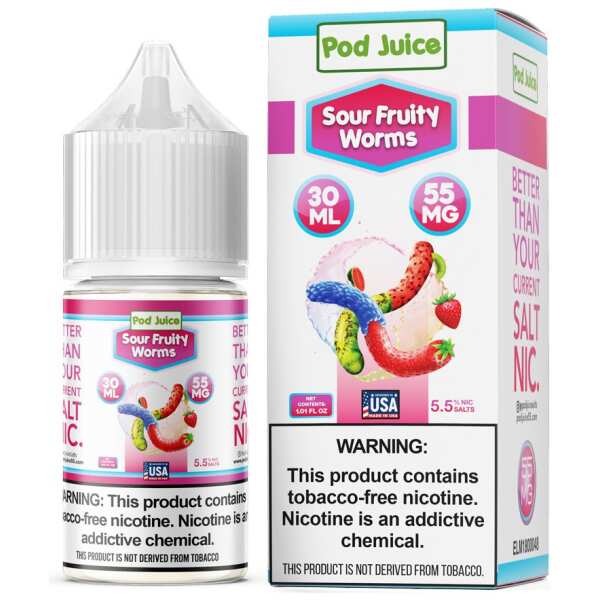 A 30ml bottle of Pod-Juice-DUO-Mockup-SFW-30ml by Vape4Less.