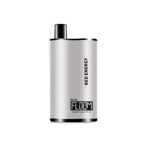 A 12ml Red Energy Real Floom Infinity 4000 Puffs red energy puffs flavor e-liquid by Vape4Less.