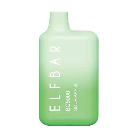 A Sour Apple EB BC5000 sour apple flavor e-liquid by Vape4Less.