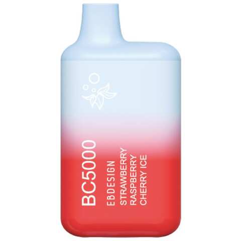 A Strawberry Raspberry Cherry Ice EB BC5000 strawberry raspberry cherry ice flavor e-liquid by Vape4Less.