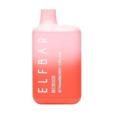 A Strawberry Cream EB BC5000 strawberry cream flavor e-liquid by Vape4Less.