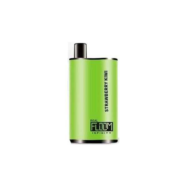 A 12ml Strawberry Kiwi Real Floom Infinity 4000 Puffs strawberry kiwi puffs flavor e-liquid by Vape4Less.