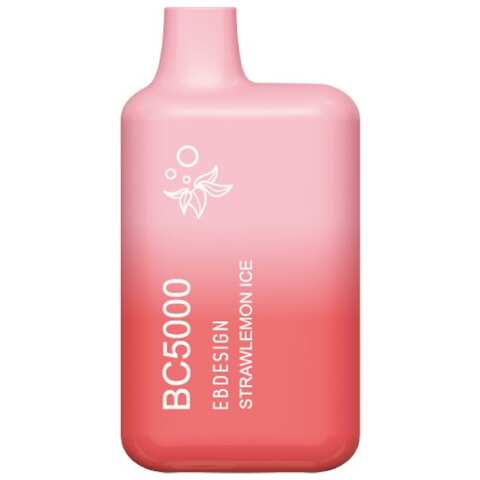 A Strawlemon Ice EB BC5000 strawlemon ice flavor e-liquid by Vape4Less.