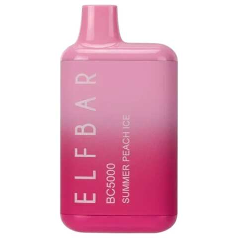 A Summer Peach Ice EB BC5000 summer peach ice flavor e-liquid by Vape4Less.