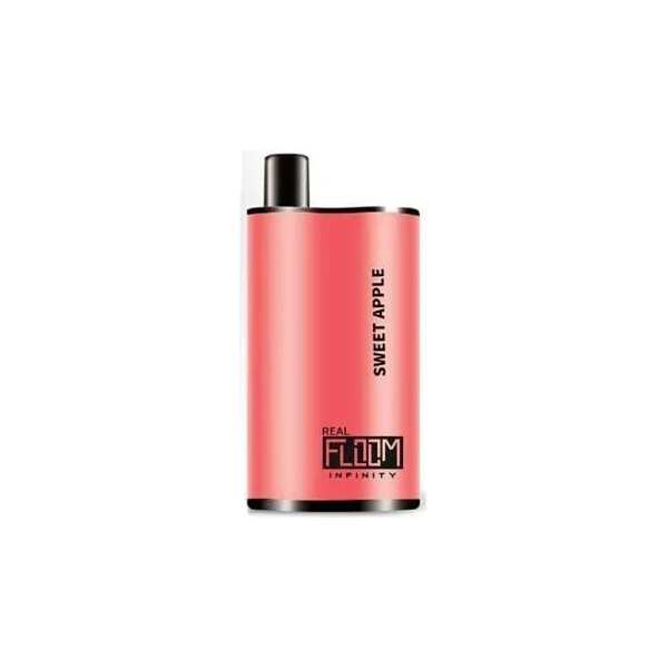 A 12ml Sweet Apple Real Floom Infinity 4000 Puffs sweet apple puffs flavor e-liquid by Vape4Less.