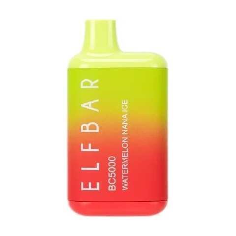 A Watermelon Nana Ice EB BC5000 watermelon nana ice flavor e-liquid by Vape4Less.