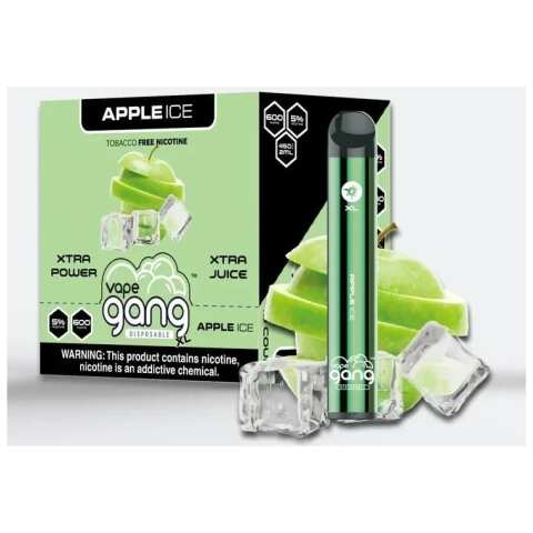 An Apple Ice Gang XL e-liquid vape by Vape4Less.