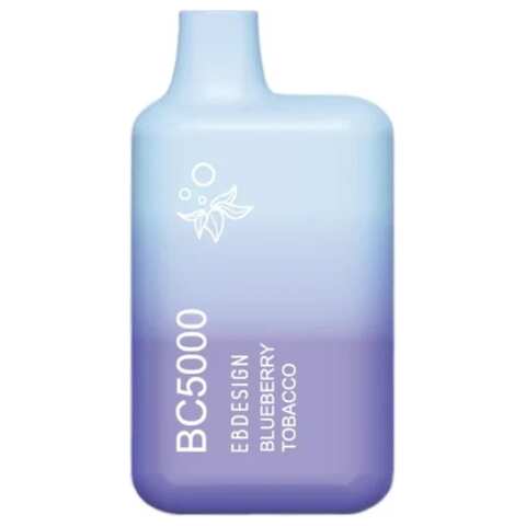A Blueberry Tobacco EB BC5000 blueberry tobacco flavor e-liquid by Vape4Less.