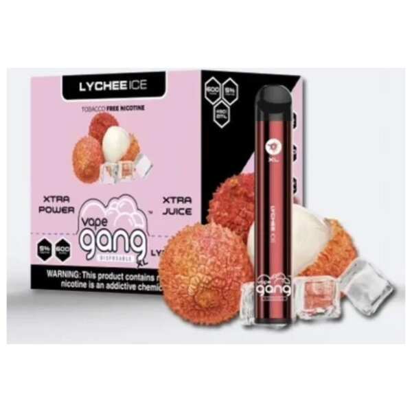 A Lychee Ice Gang XL by Vape4Less.