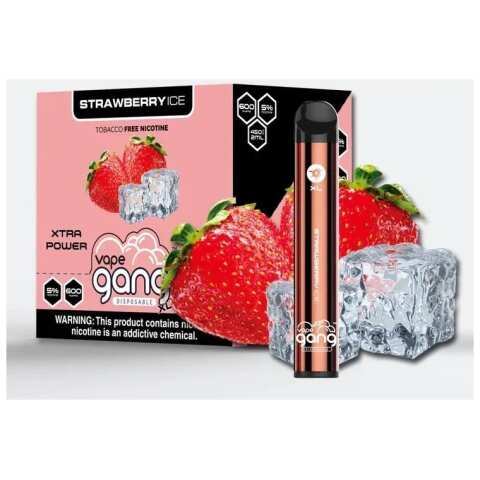 A Strawberry Ice Gang XL by Vape4Less.