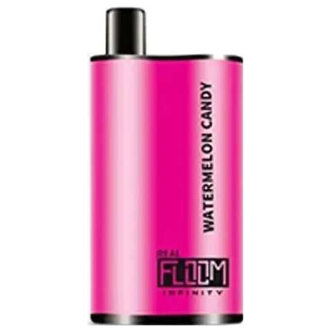 A 12ml Cherry Watermelon Real Floom Infinity 4000 Puffs cherry watermelon puffs flavor e-liquid by Vape4Less.