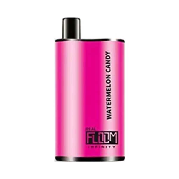 A 12ml Cherry Watermelon Real Floom Infinity 4000 Puffs cherry watermelon puffs flavor e-liquid by Vape4Less.