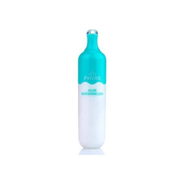 A 8ml Aloe Watermelon Phyre 3000 e-liquid vape by Vape4Less.