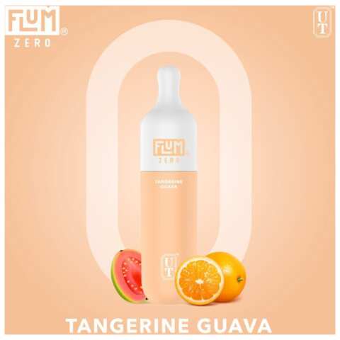 A Tangerine Guava Flum Float ZERO tangerine guava flavor e-liquid by Vape4Less.