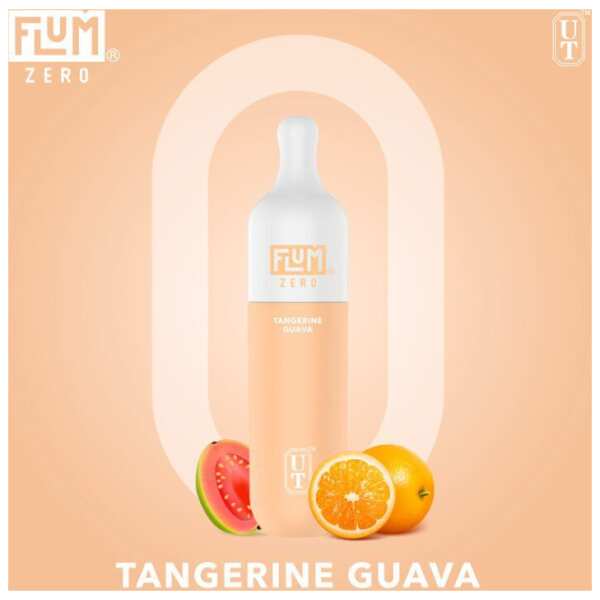 A Tangerine Guava Flum Float ZERO tangerine guava flavor e-liquid by Vape4Less.