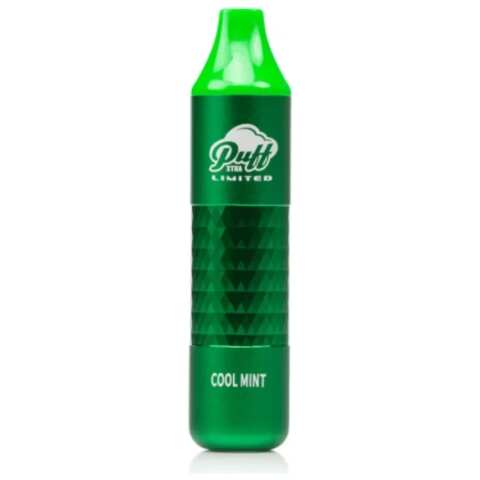 A 8ml Cool Mint Puff Xtra Limited e-liquid vape by Vape4Less.