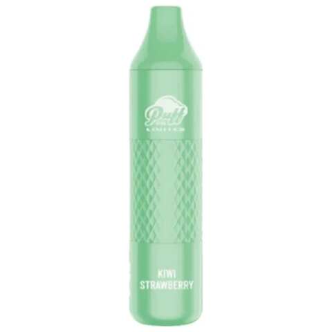A 8ml Kiwi Strawberry Puff Xtra Limited e-liquid vape by Vape4Less.