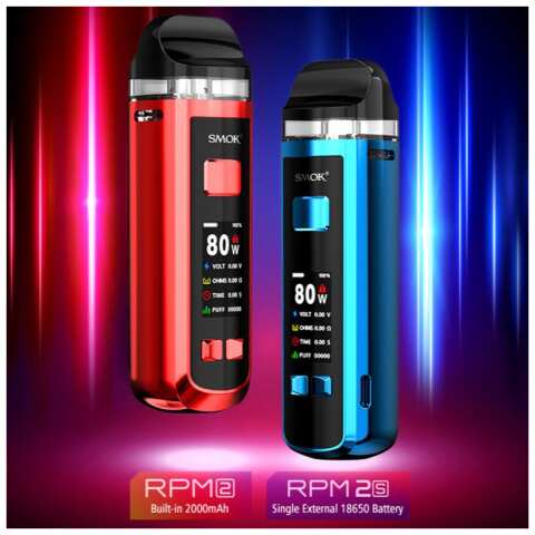 A 7ml RPM 2 & RPM 2S Pod System by Vape4Less.