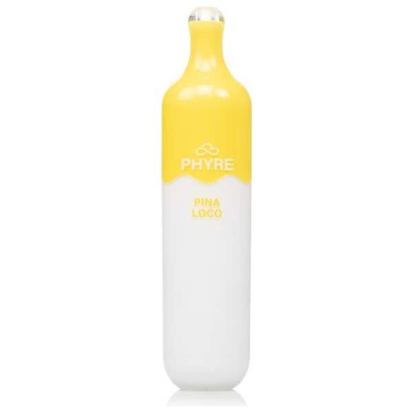 A 8ml Pina Loco Phyre 3000 e-liquid vape by Vape4Less.